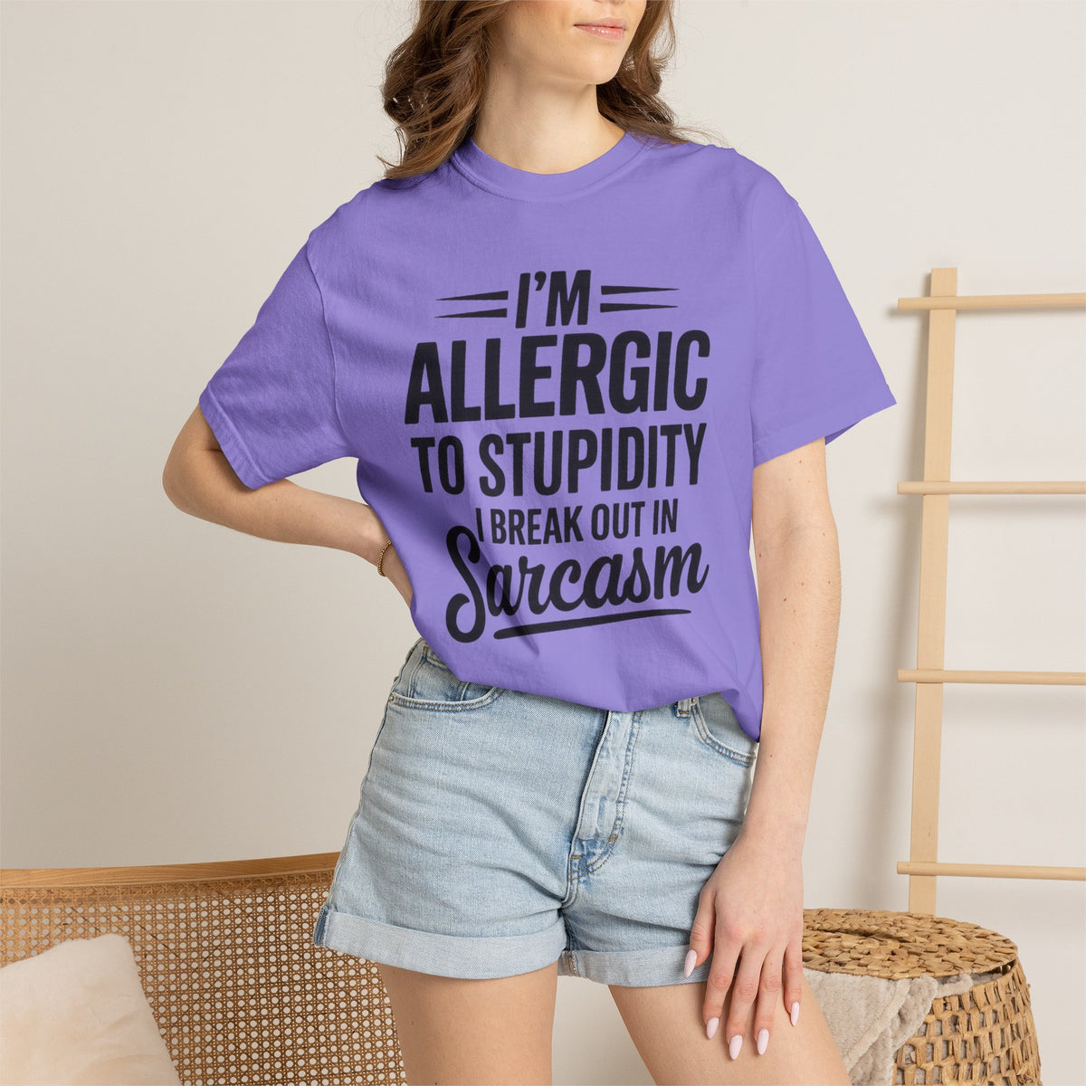 Im Allergic Unisex Garment-Dyed T-shirt