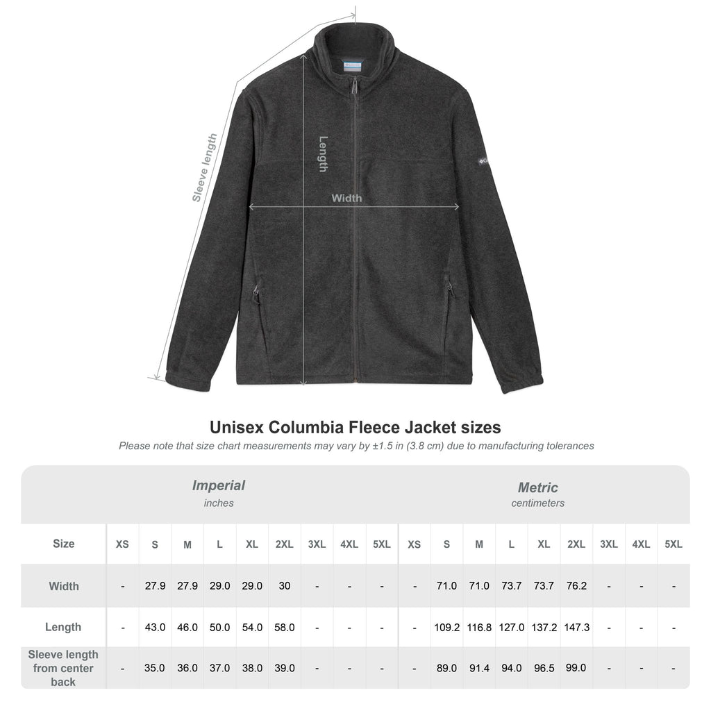 nurse Unisex Columbia Fleece Jacket (Embroidery)