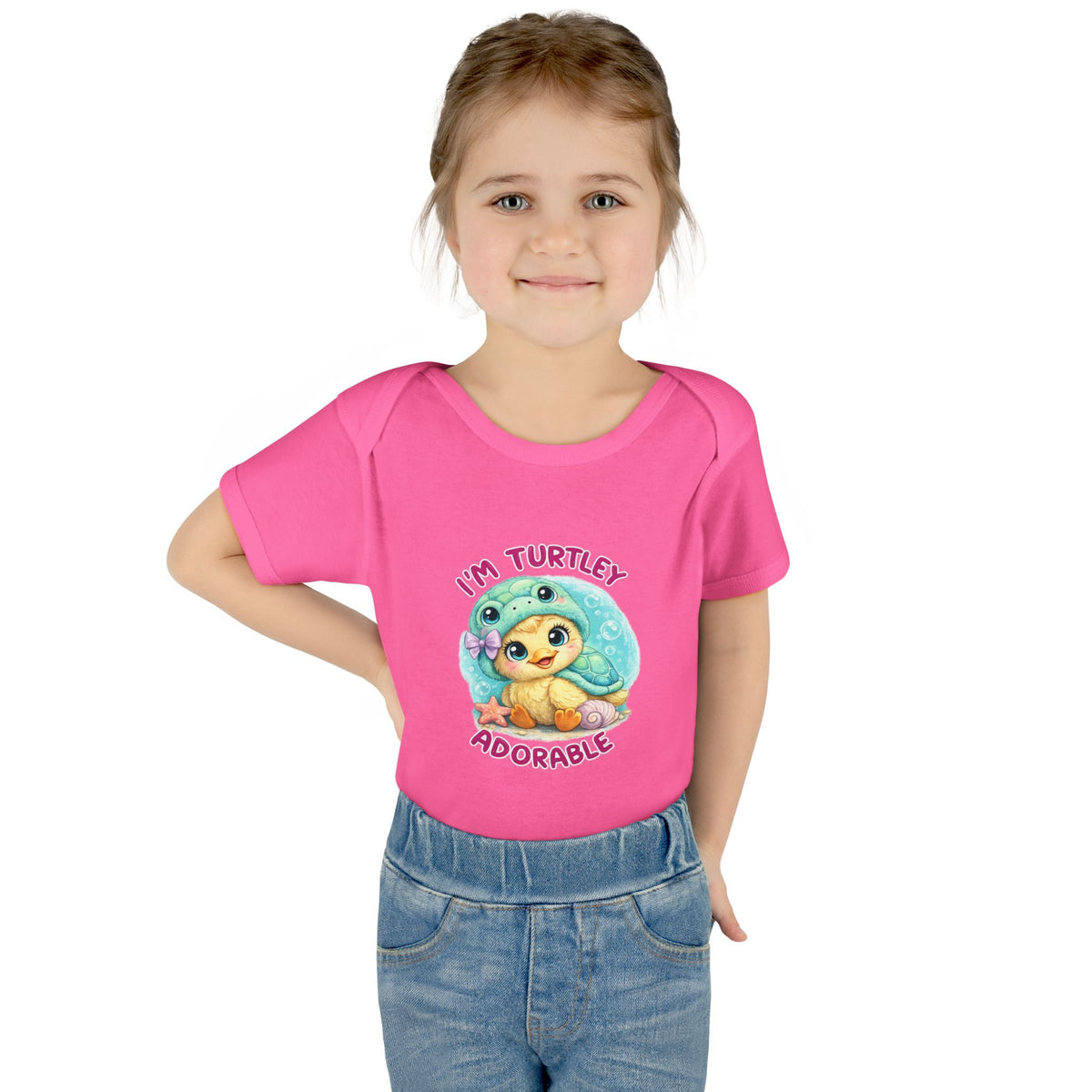 turtle Infant Baby Rib Bodysuit