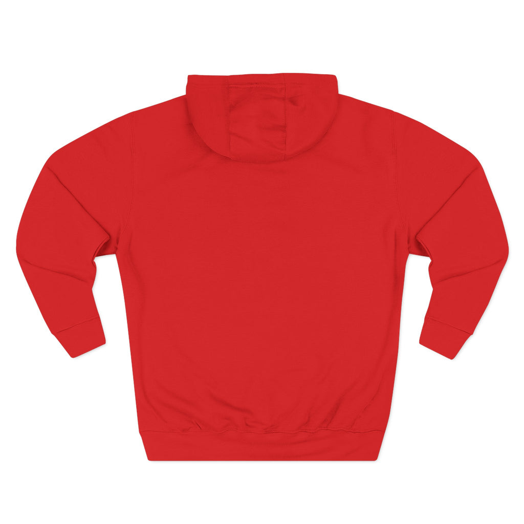 Bear Three-Panel Fleece Hoodie