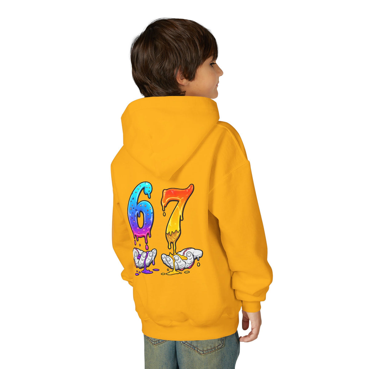 Youth 67 Heavy Blend Hooded Sweatshirt