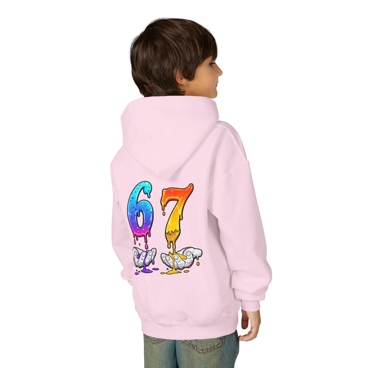 Youth 67 Heavy Blend Hooded Sweatshirt