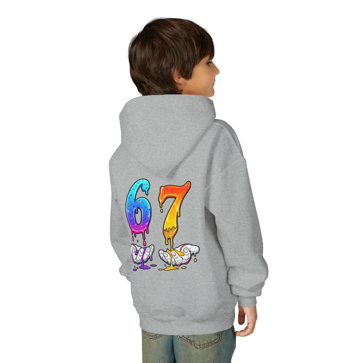 Youth 67 Heavy Blend Hooded Sweatshirt