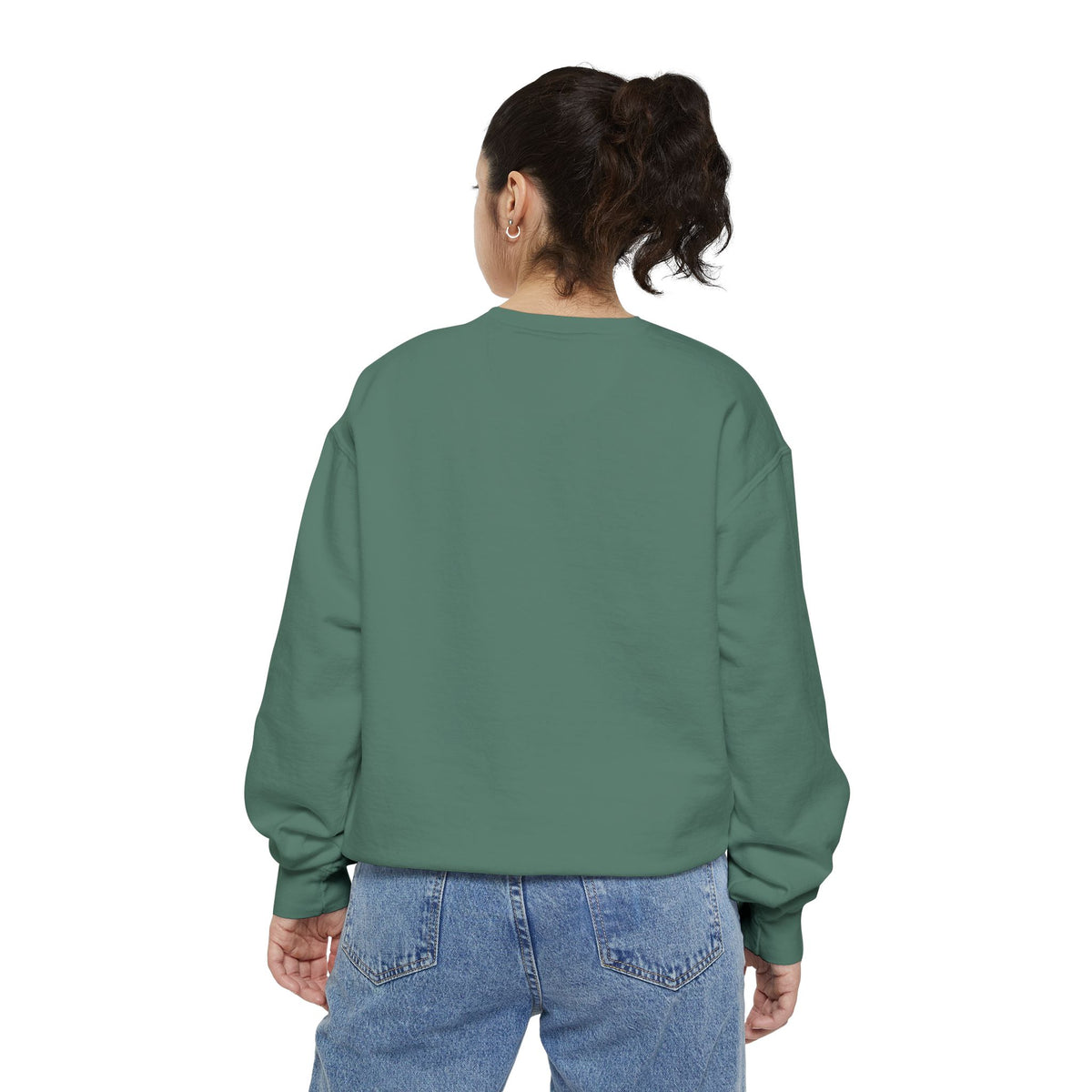 Let them Unisex Garment-Dyed Sweatshirt