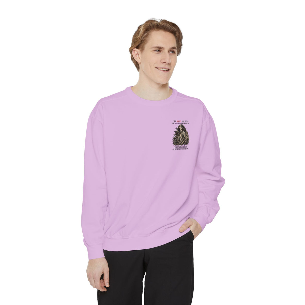 roses Unisex Garment-Dyed Sweatshirt