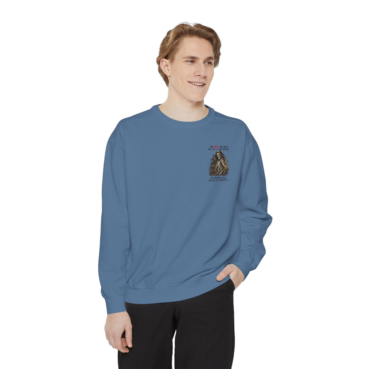 roses Unisex Garment-Dyed Sweatshirt