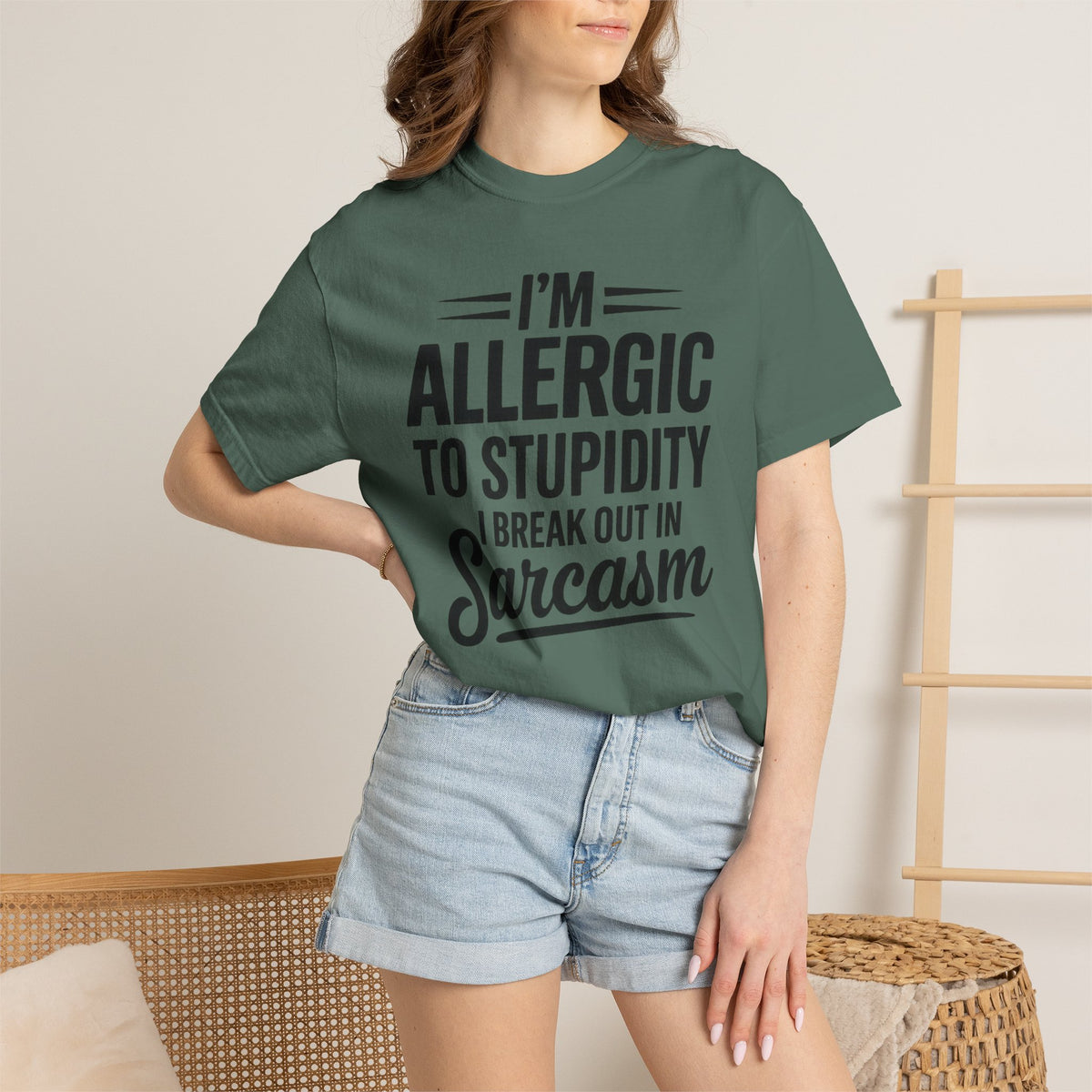 Im Allergic Unisex Garment-Dyed T-shirt