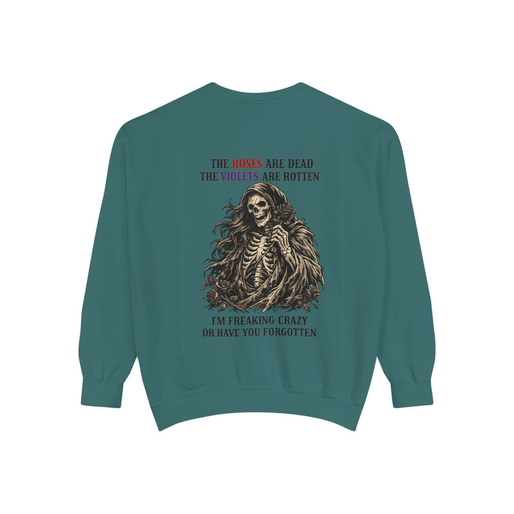 roses Unisex Garment-Dyed Sweatshirt