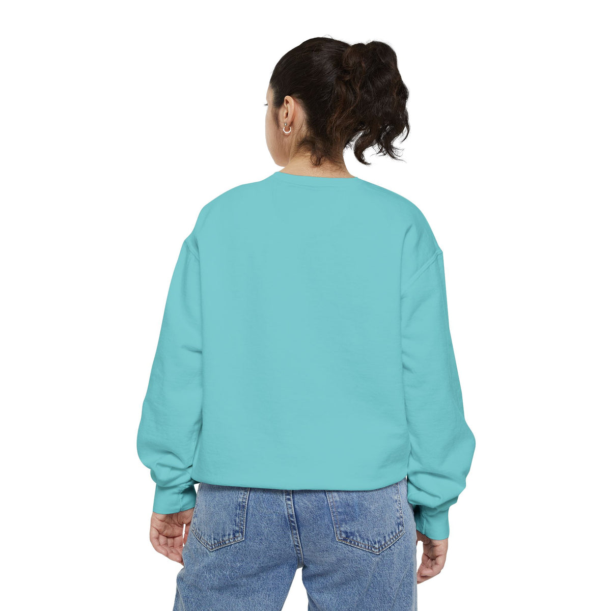 Let them Unisex Garment-Dyed Sweatshirt