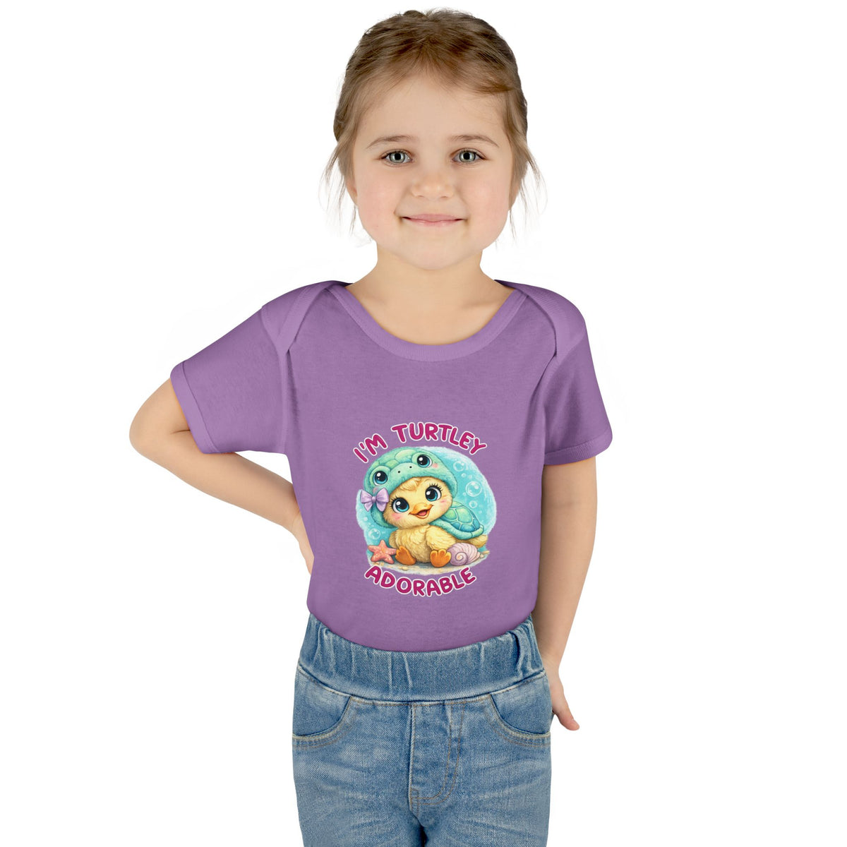 turtle Infant Baby Rib Bodysuit