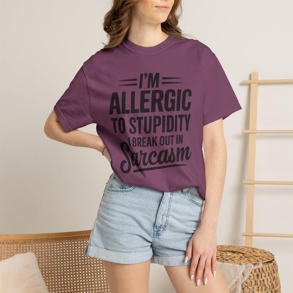 Im Allergic Unisex Garment-Dyed T-shirt