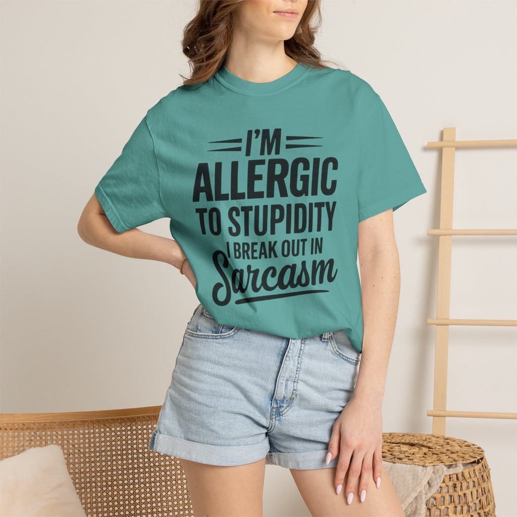 Im Allergic Unisex Garment-Dyed T-shirt