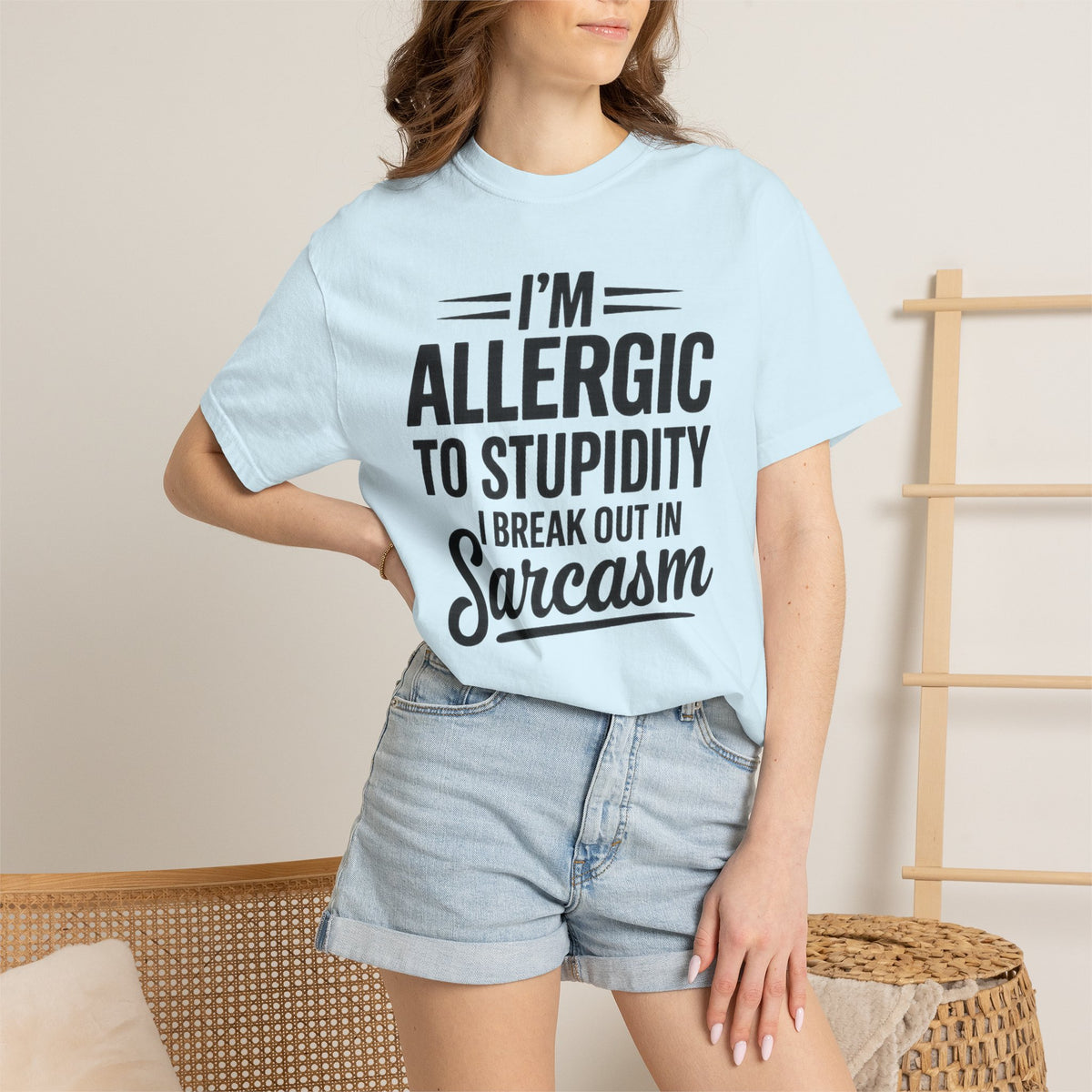 Im Allergic Unisex Garment-Dyed T-shirt