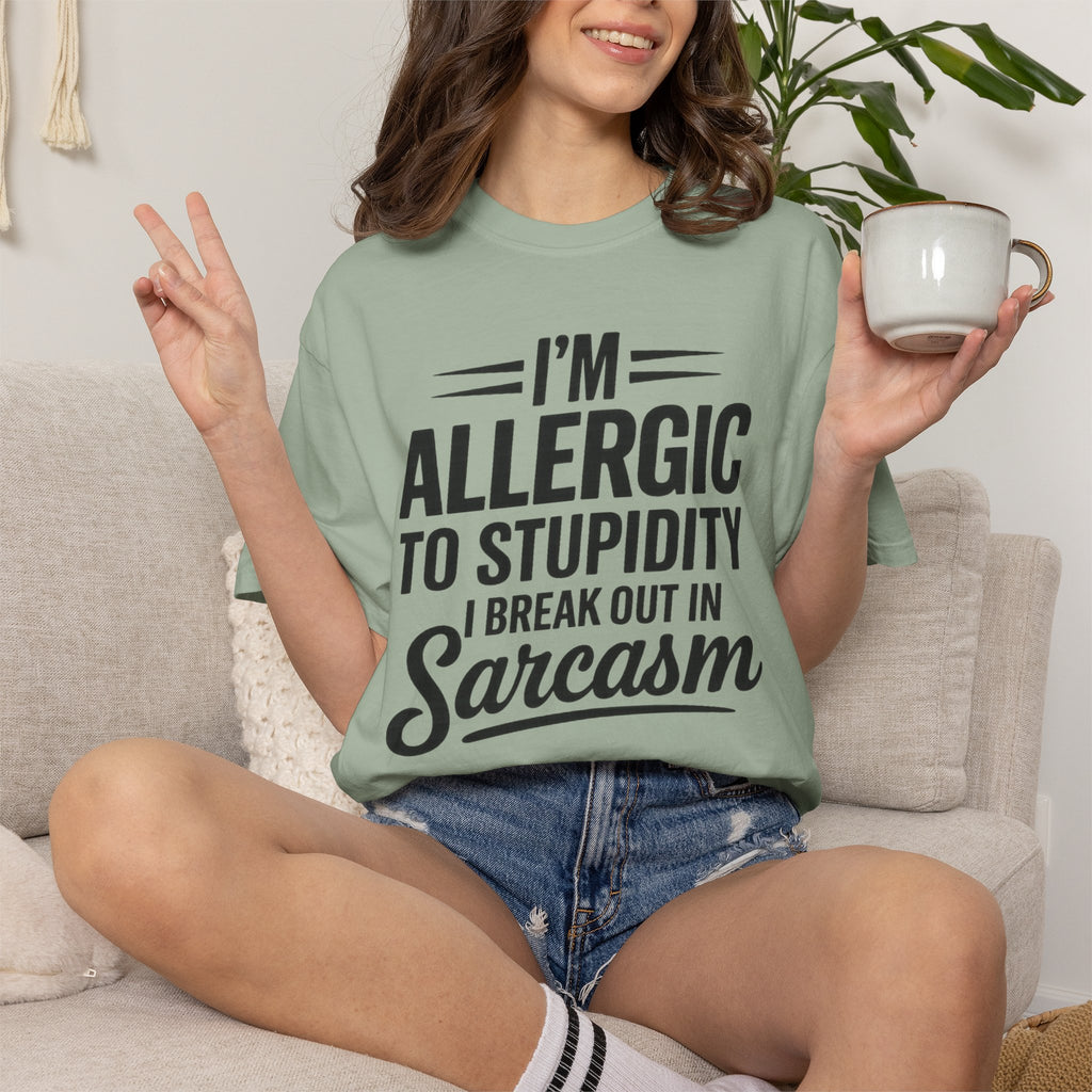 Im Allergic Unisex Garment-Dyed T-shirt