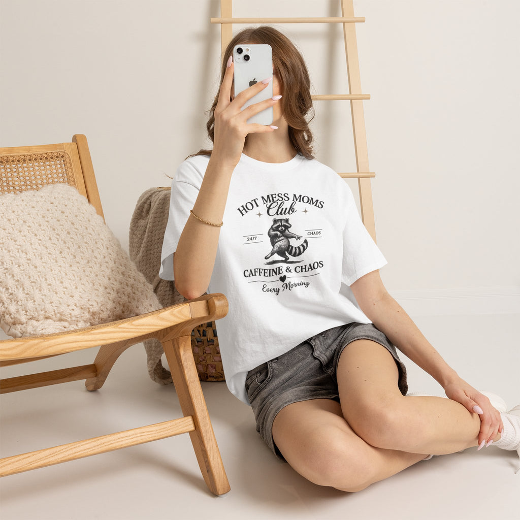 Hot Mess Unisex Heavy Cotton Tee