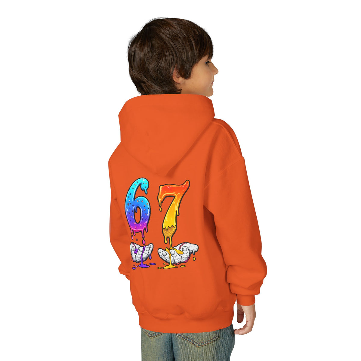 Youth 67 Heavy Blend Hooded Sweatshirt