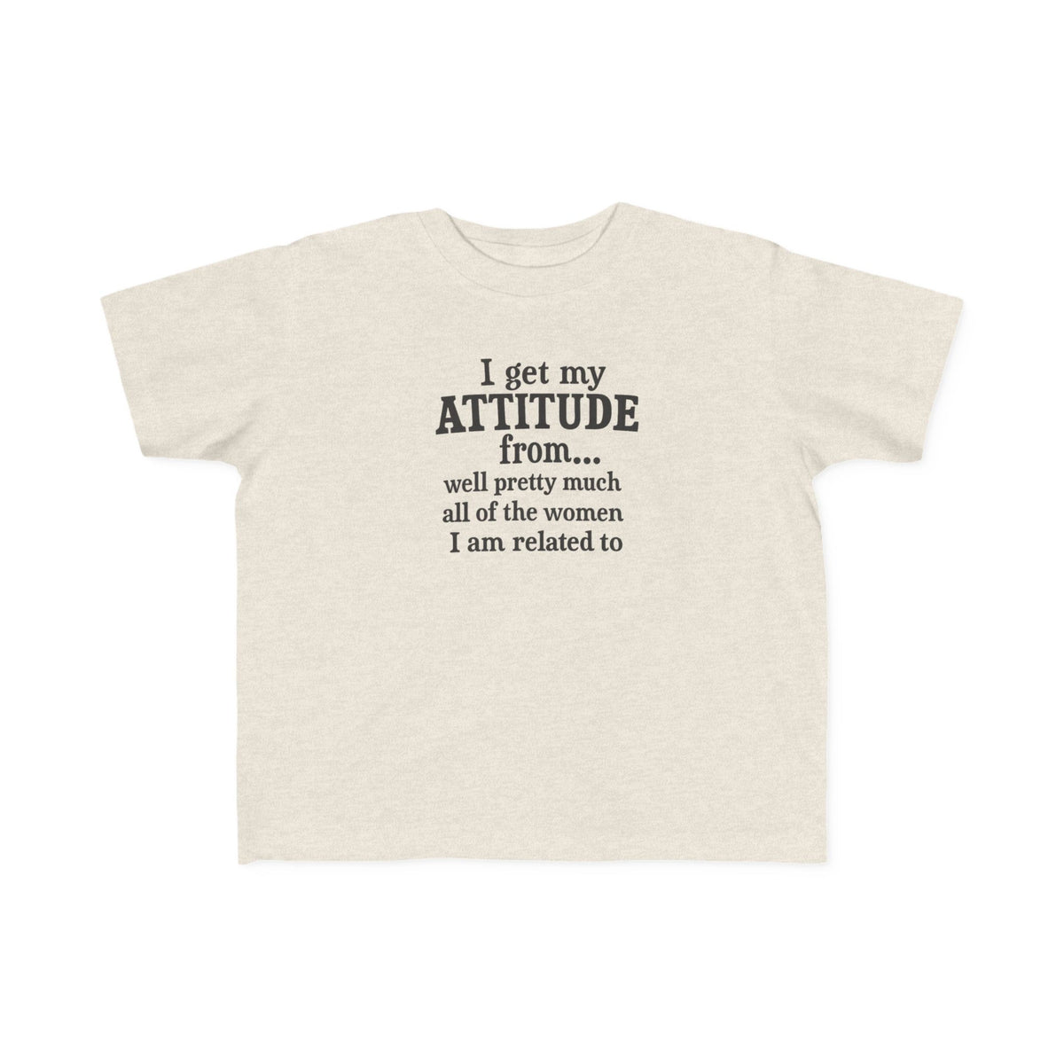 ATTITUDE Toddler's Fine Jersey Tee