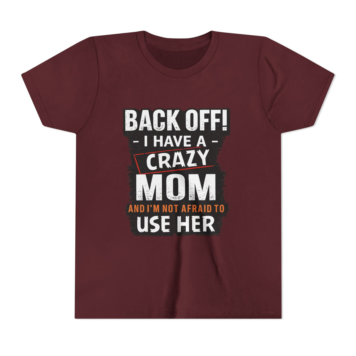 BACK OFF Youth Short Sleeve Tee
