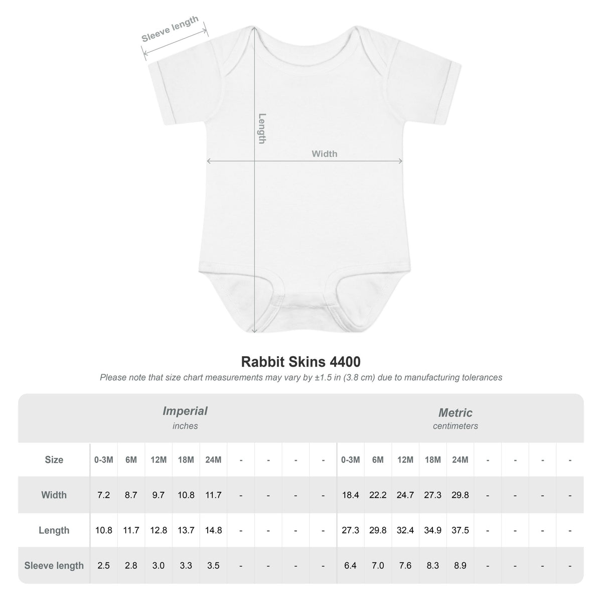 im cute Infant Baby Rib Bodysuit