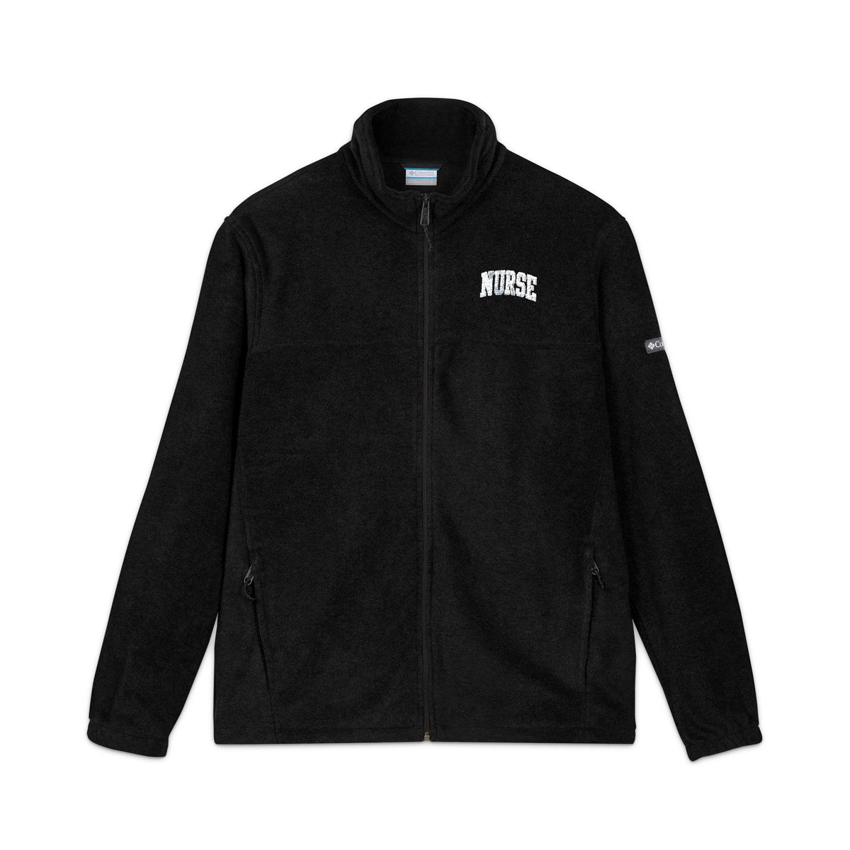 nurse Unisex Columbia Fleece Jacket (Embroidery)