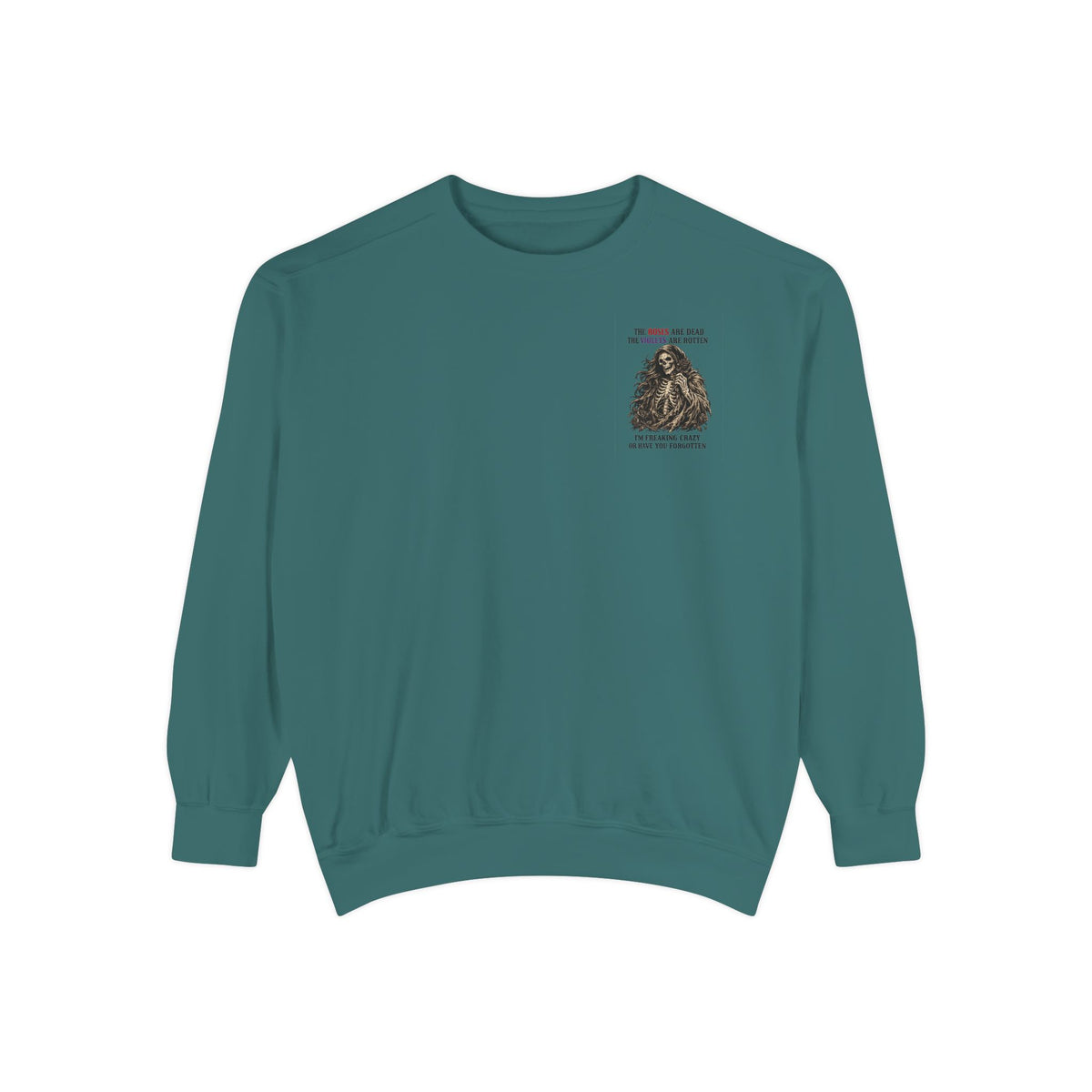 roses Unisex Garment-Dyed Sweatshirt