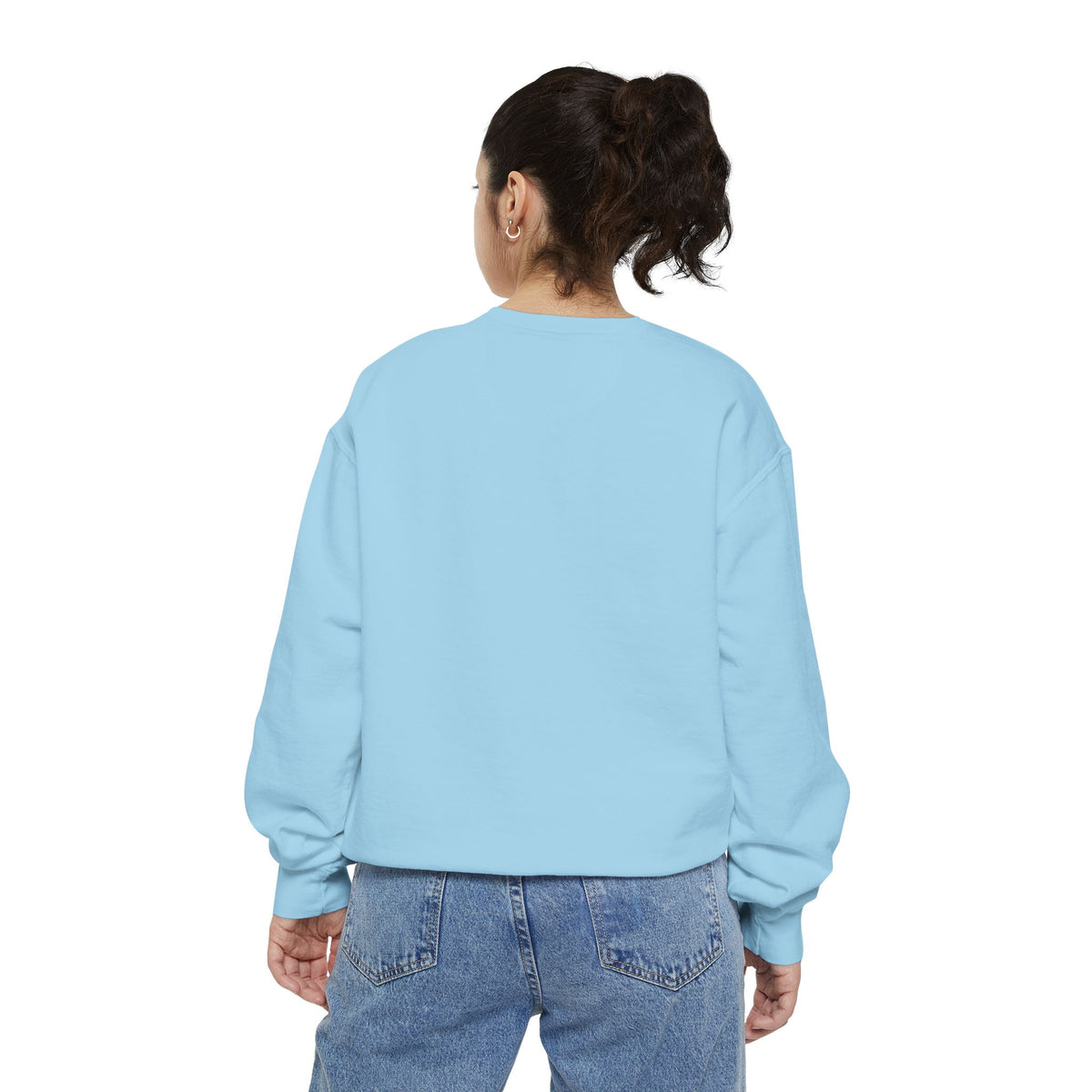 Let them Unisex Garment-Dyed Sweatshirt