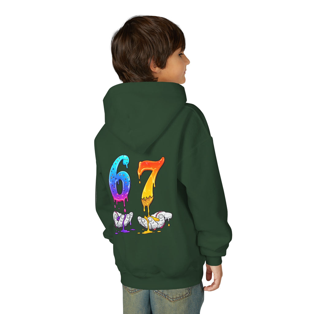 Youth 67 Heavy Blend Hooded Sweatshirt