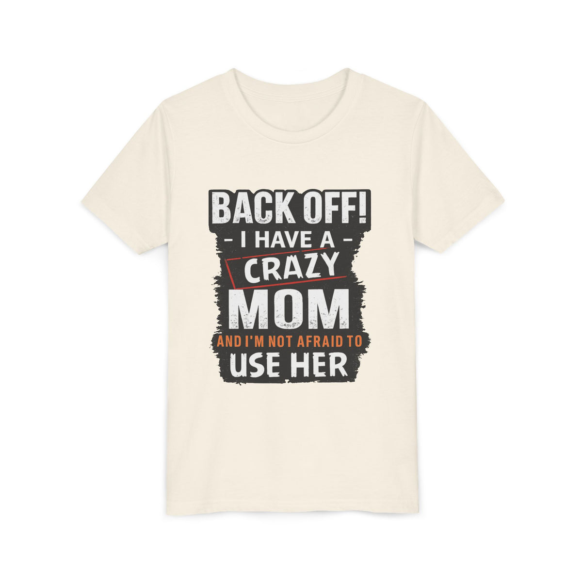 BACK OFF Youth Short Sleeve Tee
