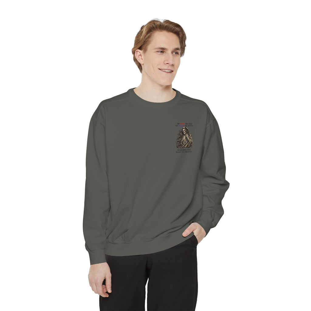 roses Unisex Garment-Dyed Sweatshirt