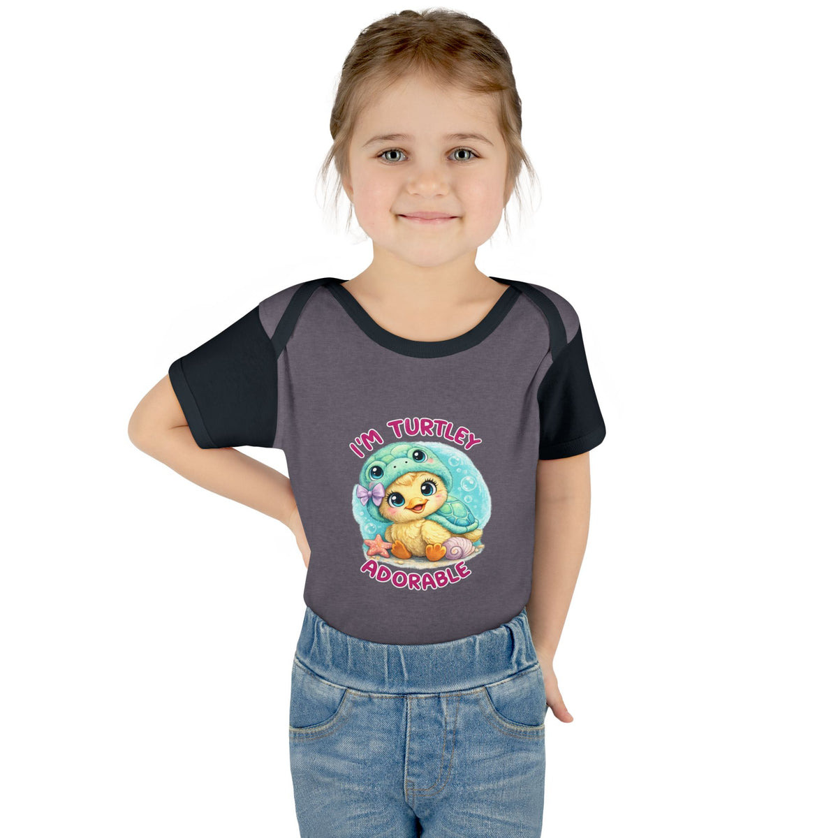 turtle Infant Baby Rib Bodysuit