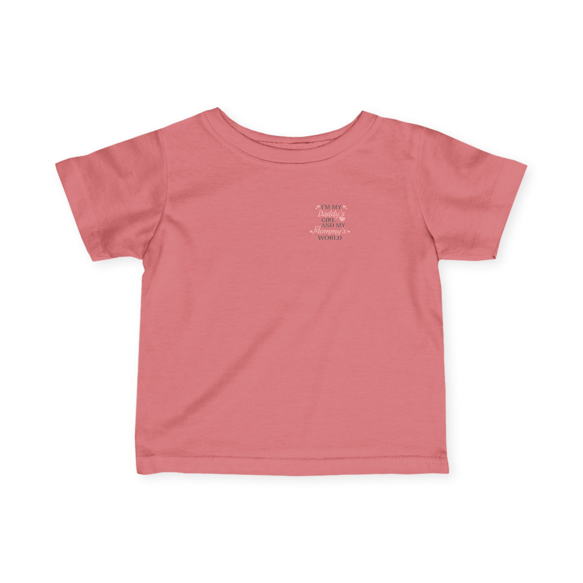 daddygirl Infant Fine Jersey Tee