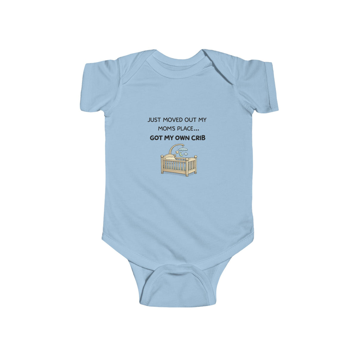 crib Infant Fine Jersey Bodysuit
