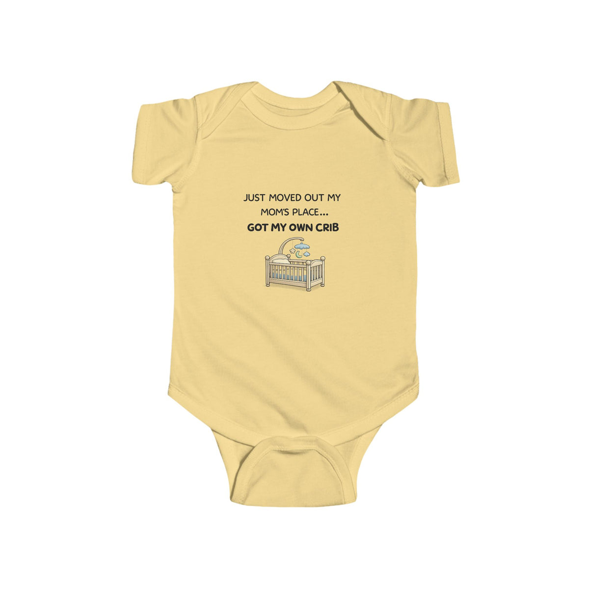 crib Infant Fine Jersey Bodysuit