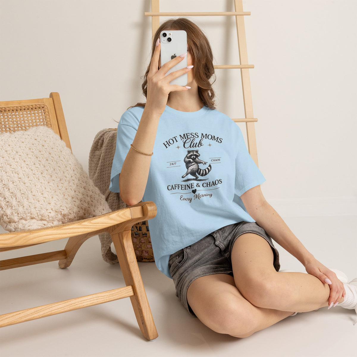 Hot Mess Unisex Heavy Cotton Tee