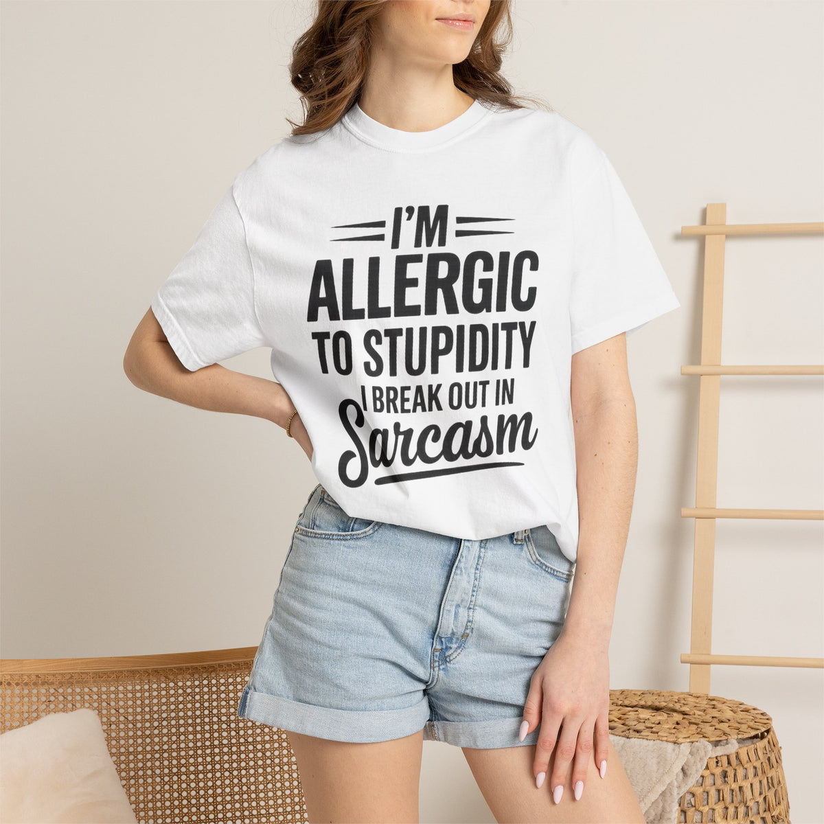 Im Allergic Unisex Garment-Dyed T-shirt
