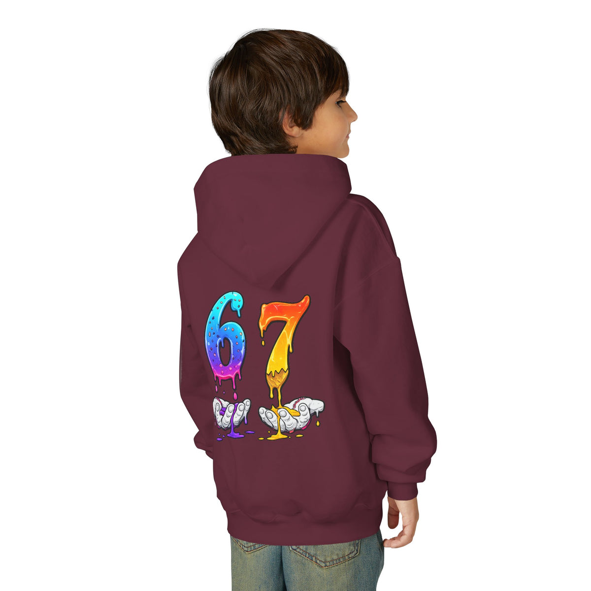 Youth 67 Heavy Blend Hooded Sweatshirt