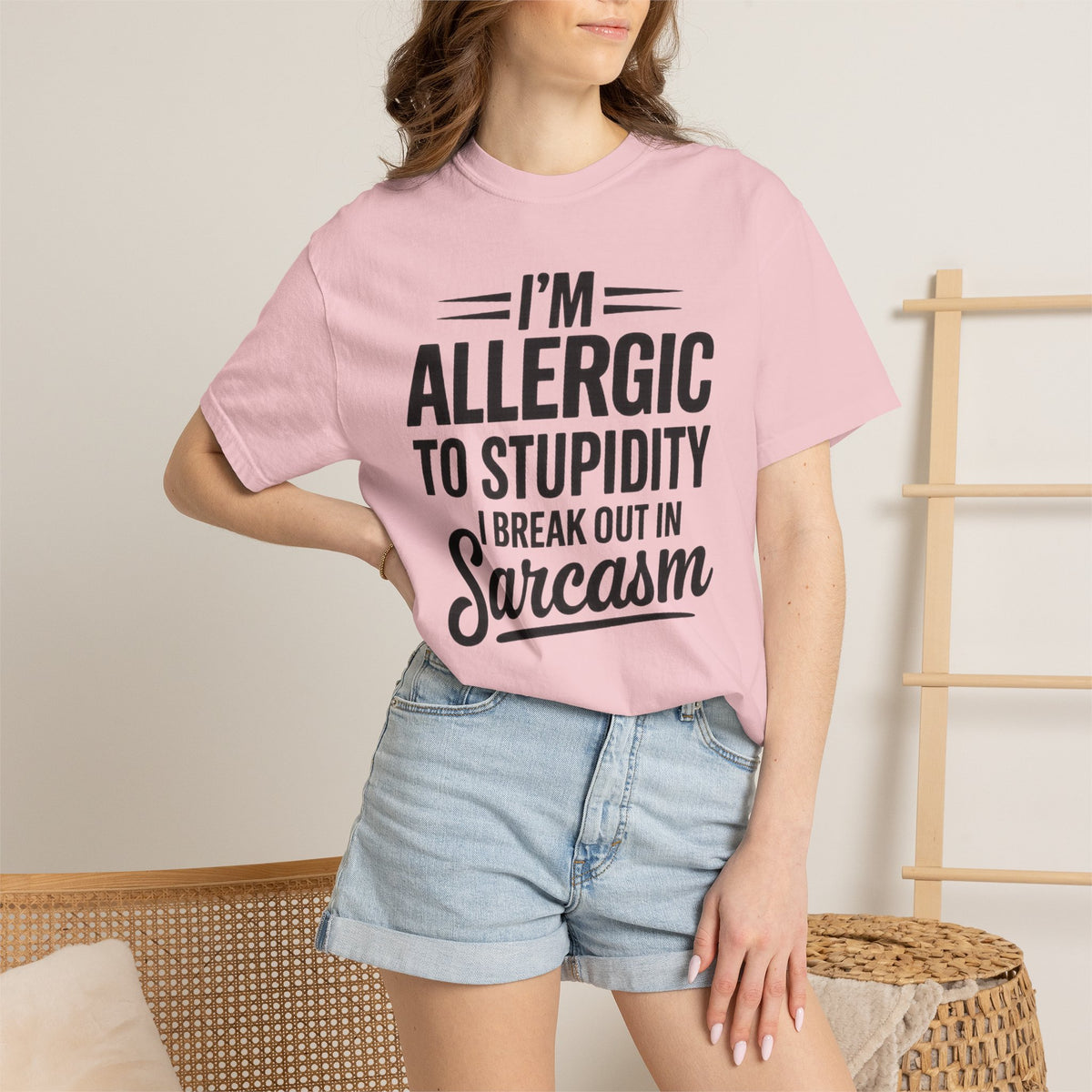 Im Allergic Unisex Garment-Dyed T-shirt