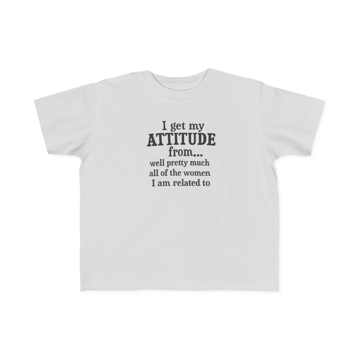 ATTITUDE Toddler's Fine Jersey Tee