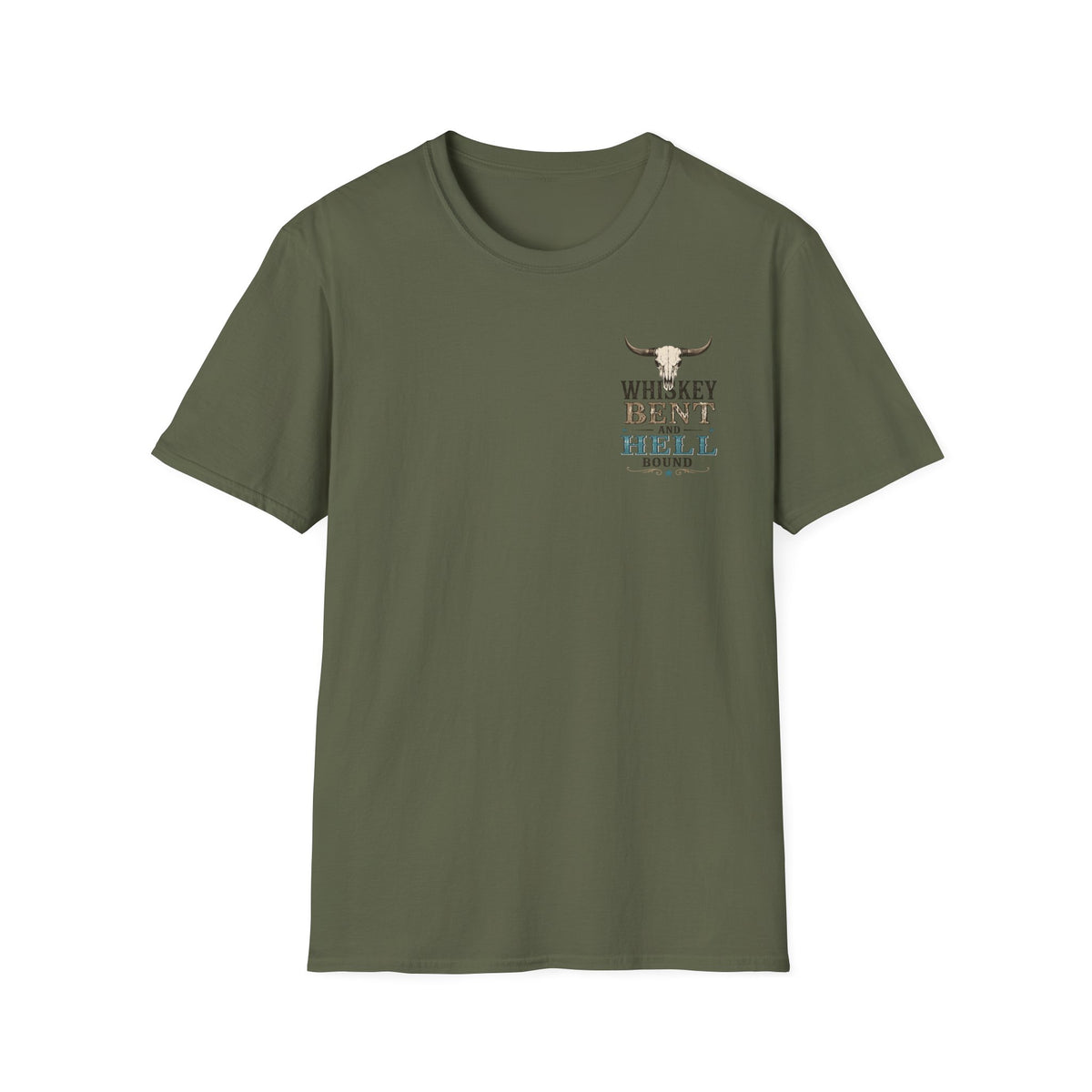 whiskey bent Unisex Softstyle T-Shirt