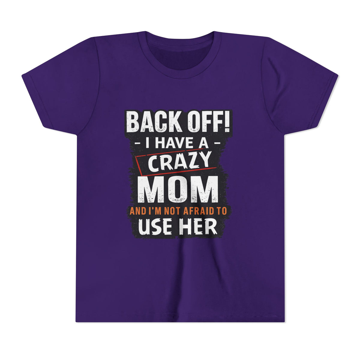 BACK OFF Youth Short Sleeve Tee