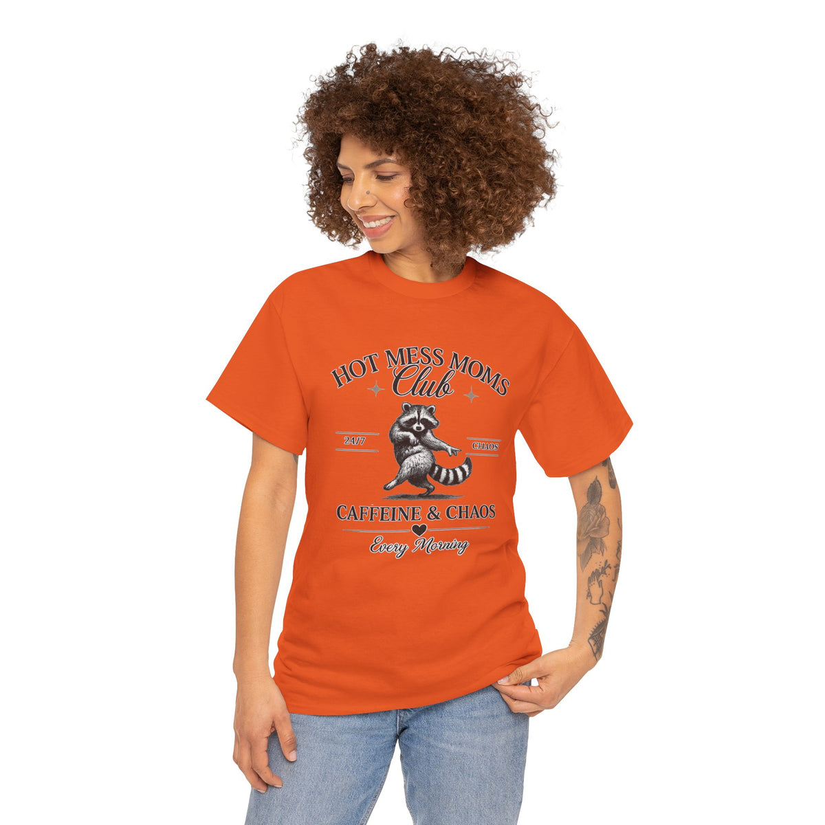 Hot Mess Unisex Heavy Cotton Tee