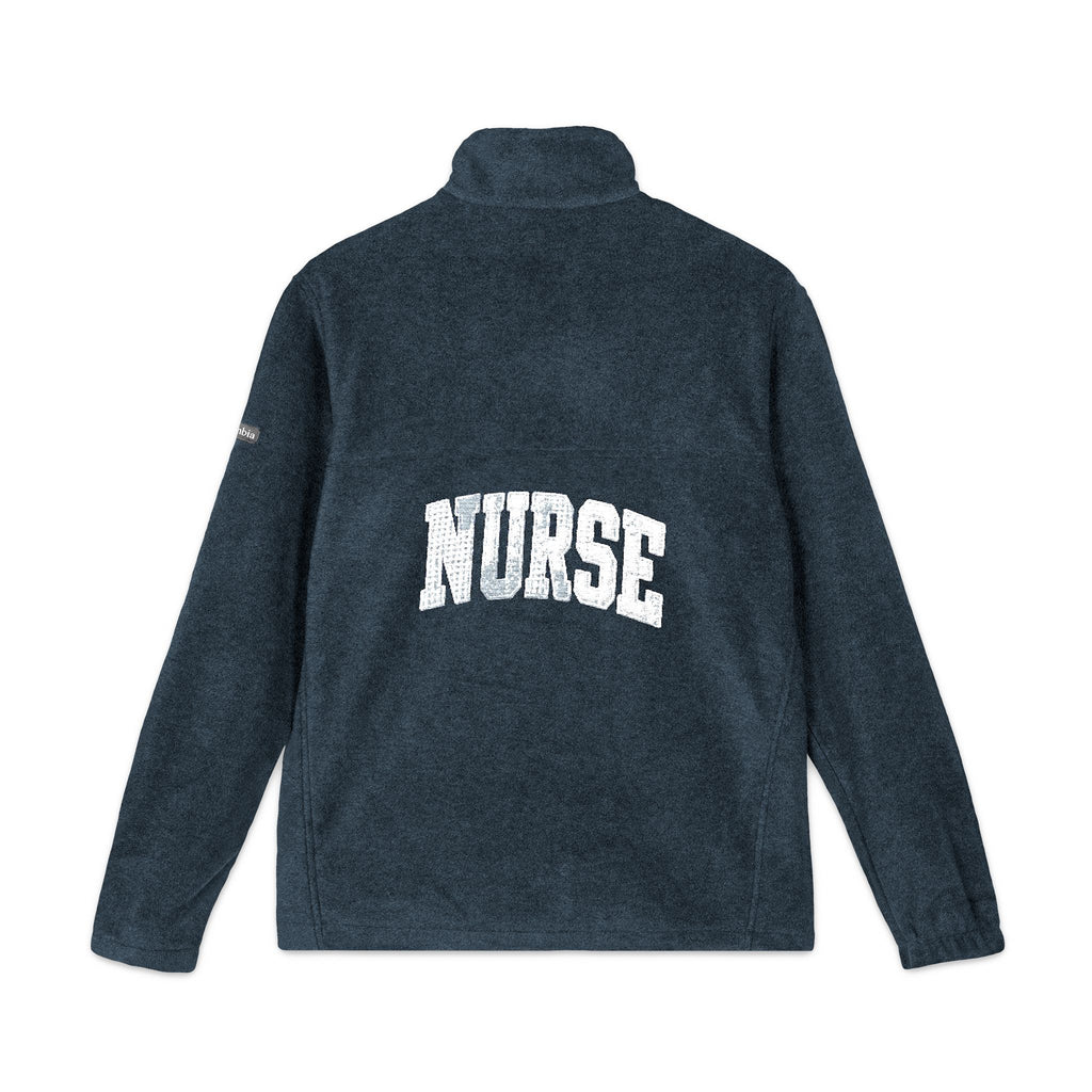 nurse Unisex Columbia Fleece Jacket (Embroidery)