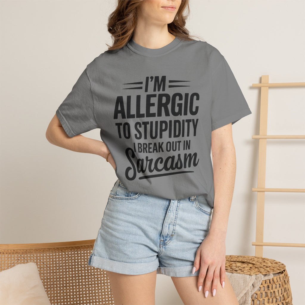 Im Allergic Unisex Garment-Dyed T-shirt