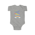rainbow Infant Fine Jersey Bodysuit