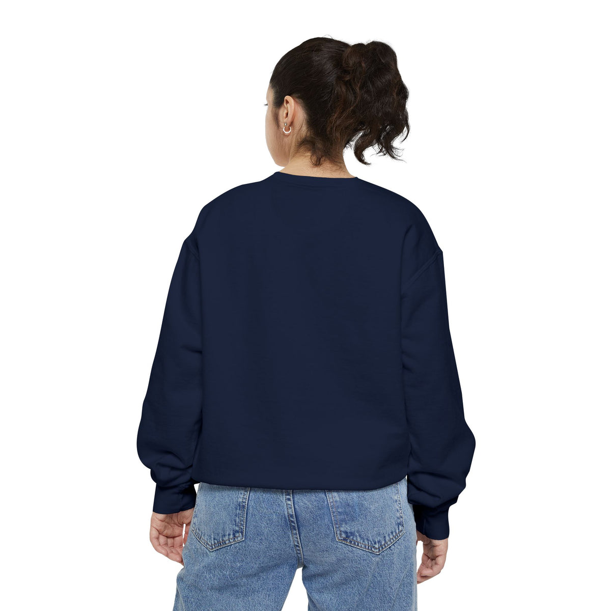 Let them Unisex Garment-Dyed Sweatshirt