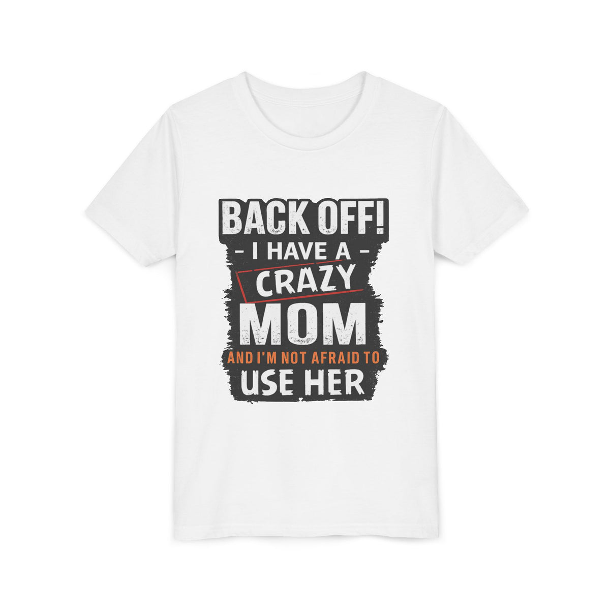 BACK OFF Youth Short Sleeve Tee