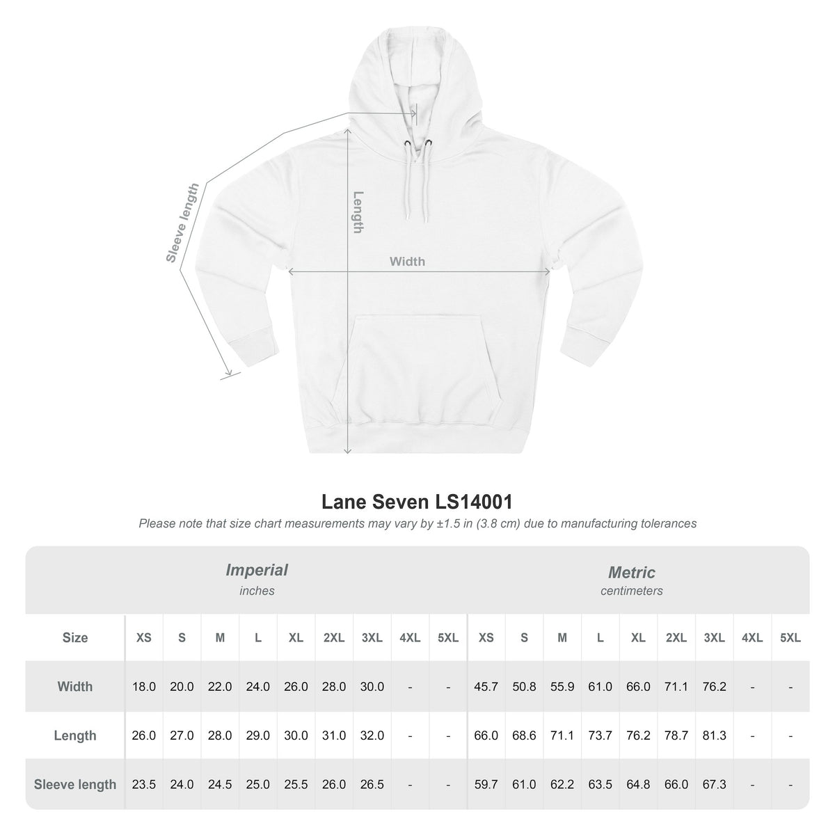 Bear Three-Panel Fleece Hoodie