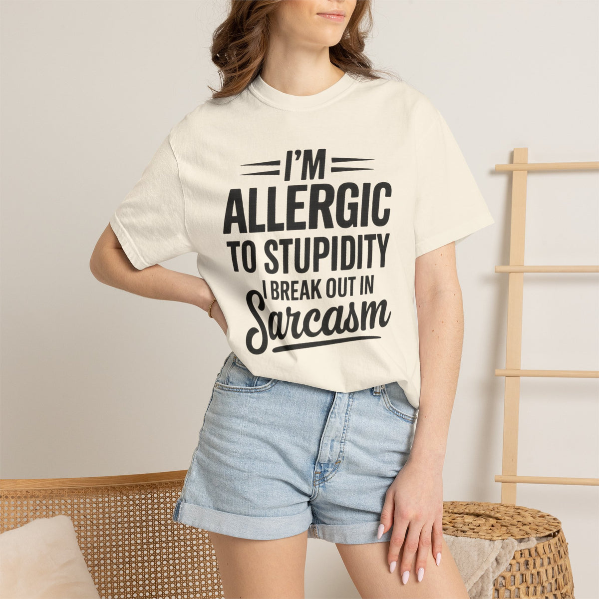 Im Allergic Unisex Garment-Dyed T-shirt