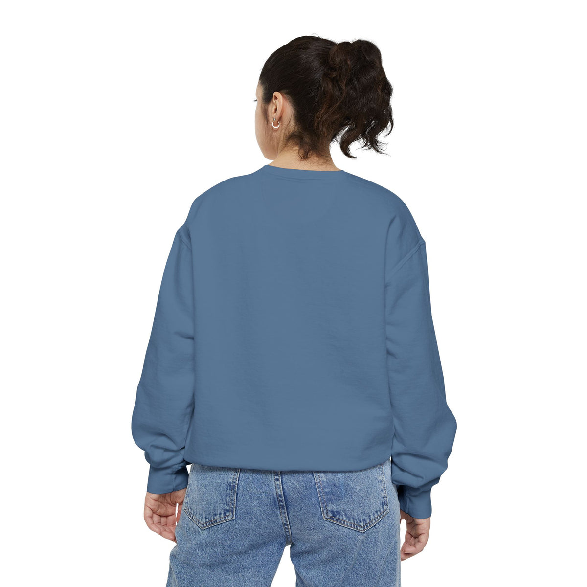 Let them Unisex Garment-Dyed Sweatshirt