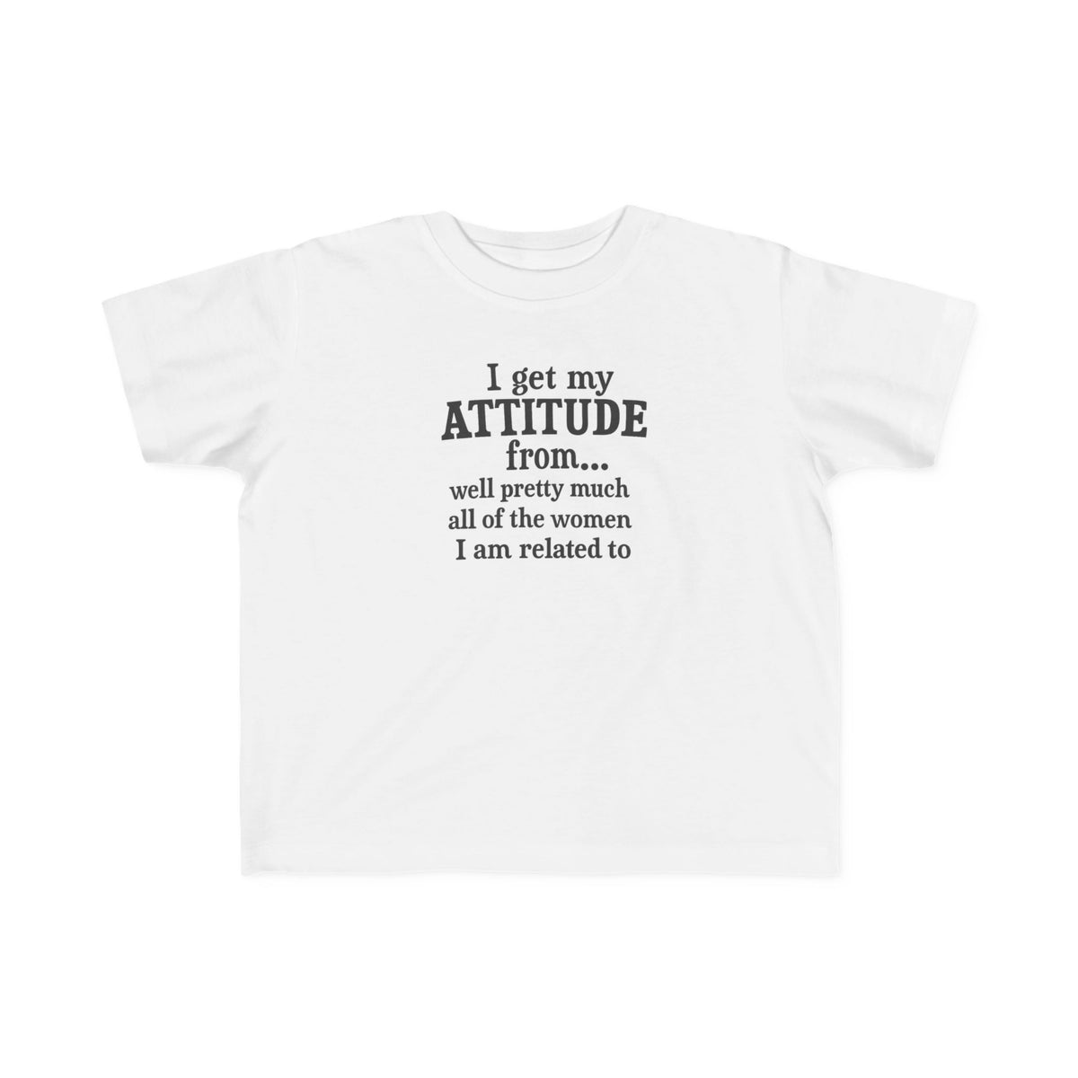 ATTITUDE Toddler's Fine Jersey Tee